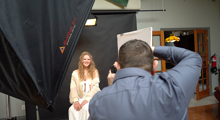 me shooting in studio